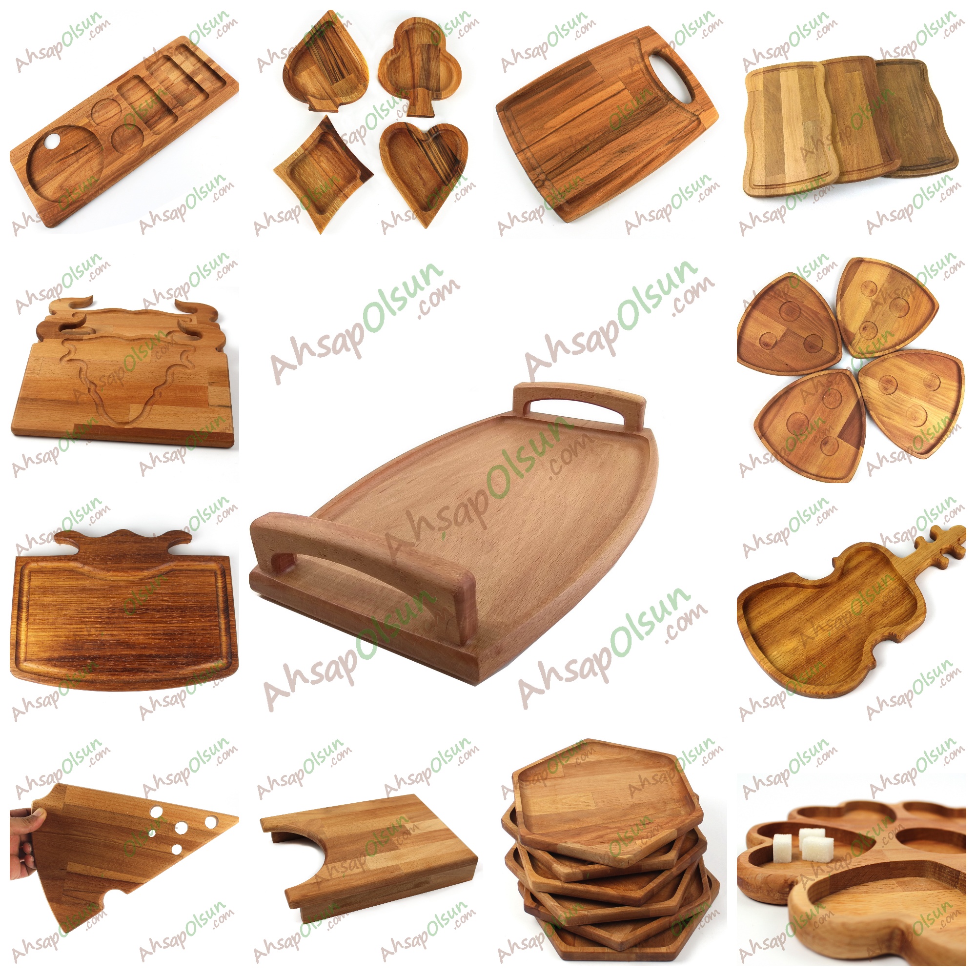 Ahşap sunum ürünleri